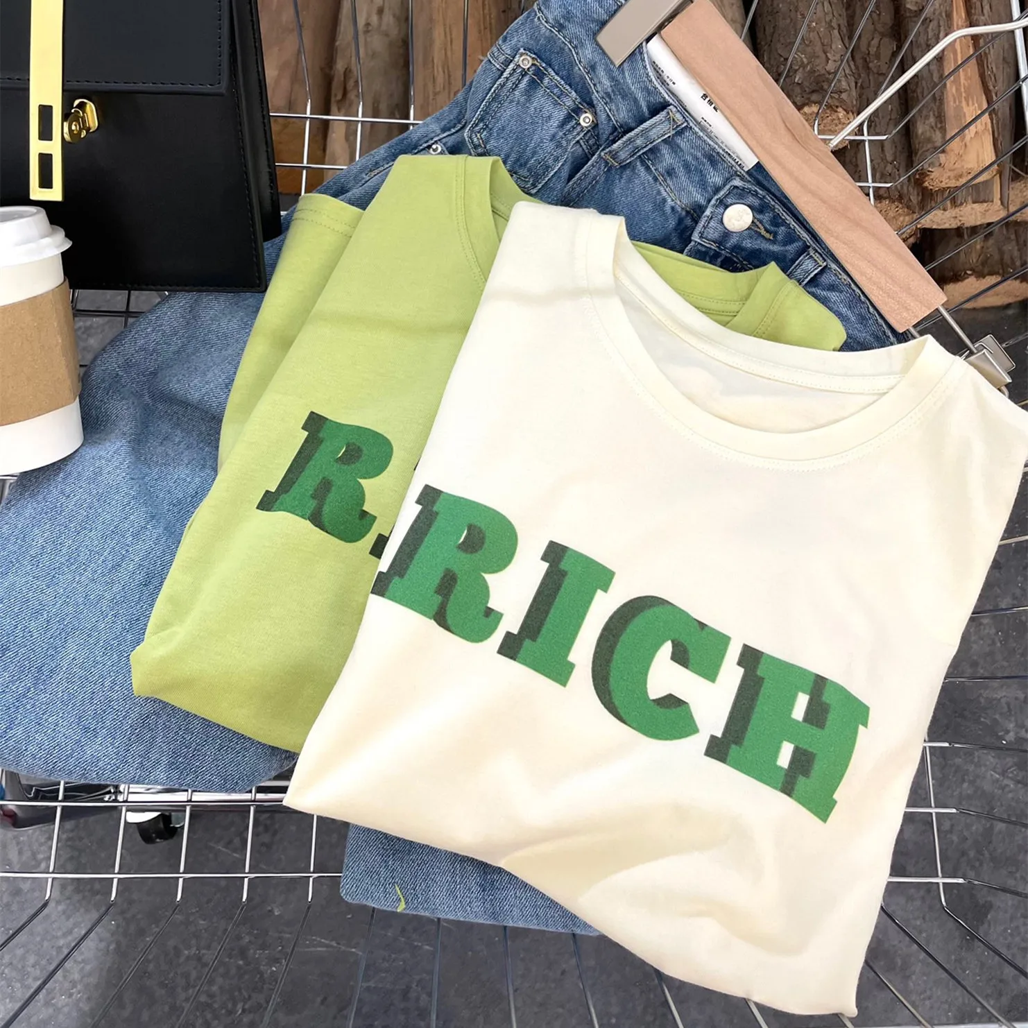 2022 женские летние свободные стильные хлопковые футболки с буквенным принтом