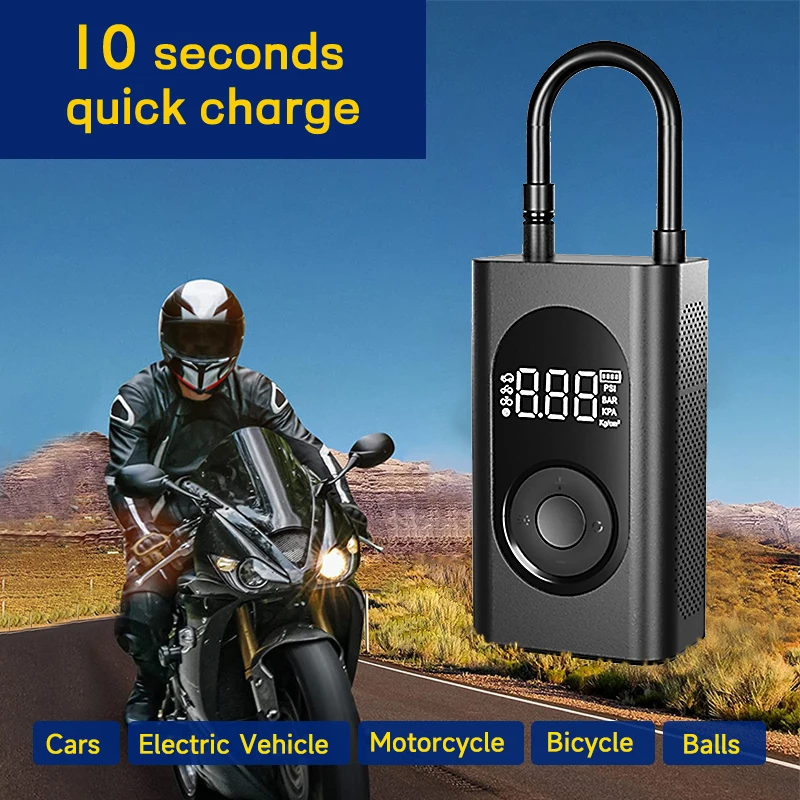 2024 популярный портативный автомобильный мотоциклетный велосипедный воздушный