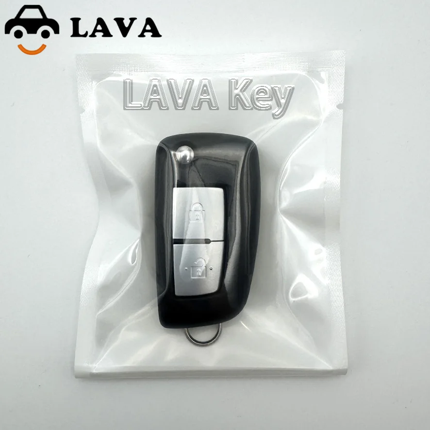 

LAVA оригинальный 2-кнопочный 433 МГц 4A чип пульт дистанционного управления для Nissan Xtrail Qashqai KICKS CWTWB1G767 с наклейкой без лезвия