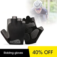 anti slip shock breathable half finger gloves men women half finger gloves breathable cycling gloves bicycle gloves bike gloves