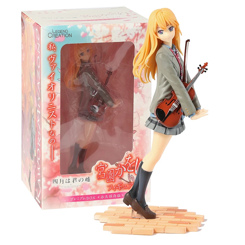 

Your Lie in April Miyazono Kaori 1/8 Scale PVC Figure Collectible Model Toy