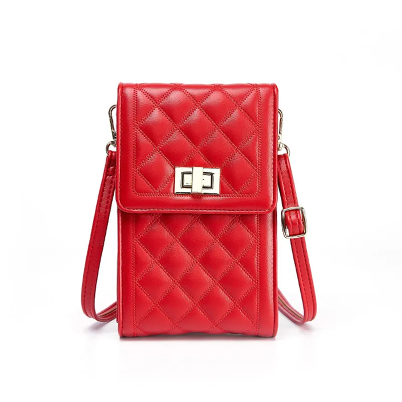 

Женская модная Компактная сумка на плечо для девушек, женская маленькая сумка через плечо из искусственной кожи, Дамский кошелек, держатель...