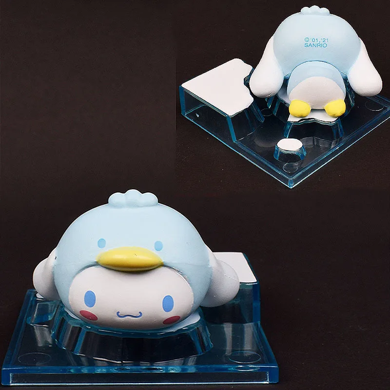 Sanrio аниме Мелодия КТ Кот глухая коробка Kawaii экшн-фигурка загадочная Cinnamoroll Пом