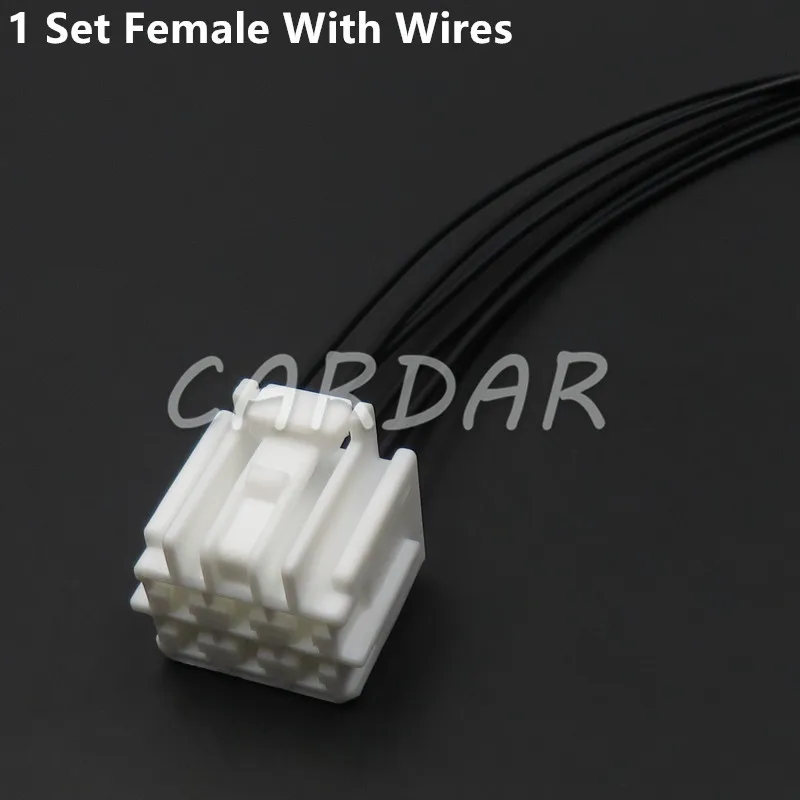 

1 компл. 6 контактов 6098-2211 6098-1716 Автомобильные разъемы электрические розетки