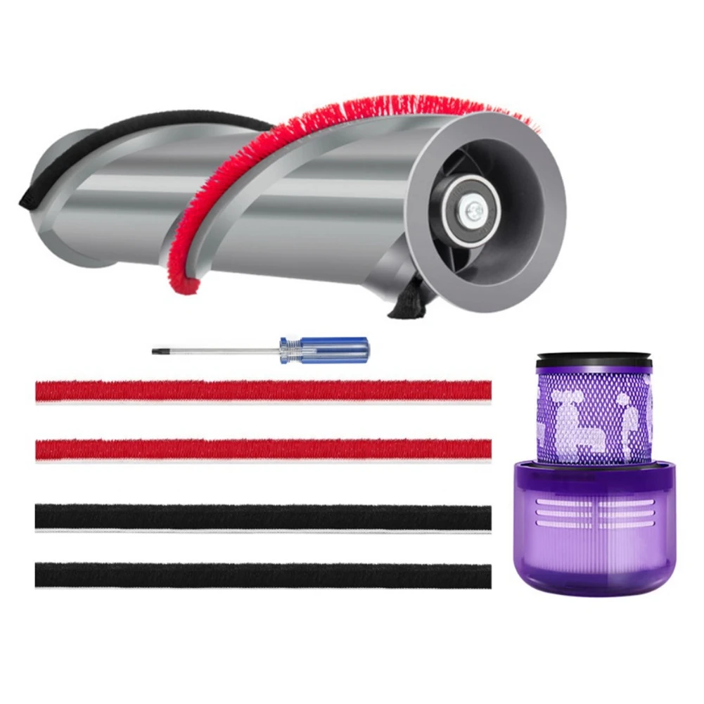 

Моющаяся щетка с фильтром Hepa для пылесоса V11, мягкие плюшевые полоски, Сменные запасные части в комплекте