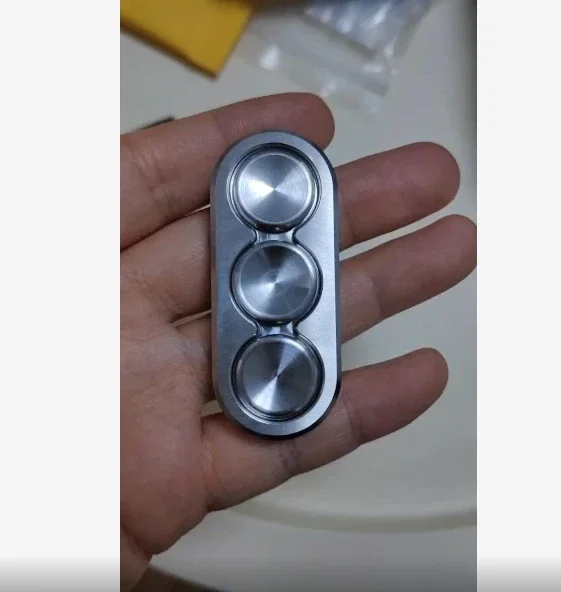 Fanzi Sanlian стальной нож с плоской поверхностью гироскопом