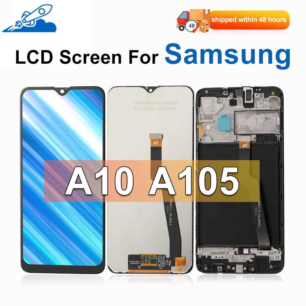 Новый ЖК-дисплей 6 2 дюйма для Samsung Galaxy A10 A105 SM-A105F SM-A105FN/DS сменный экран дисплея