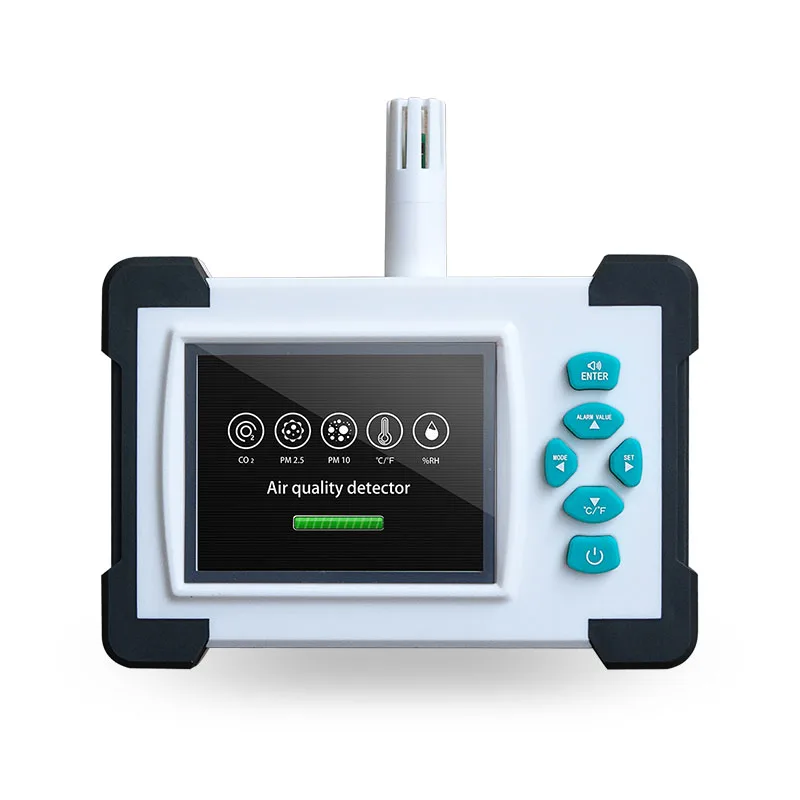 

Portable Multi Gas Outdoor Analyzer Handheld Air Quality Detector Air Pollution Monitor
