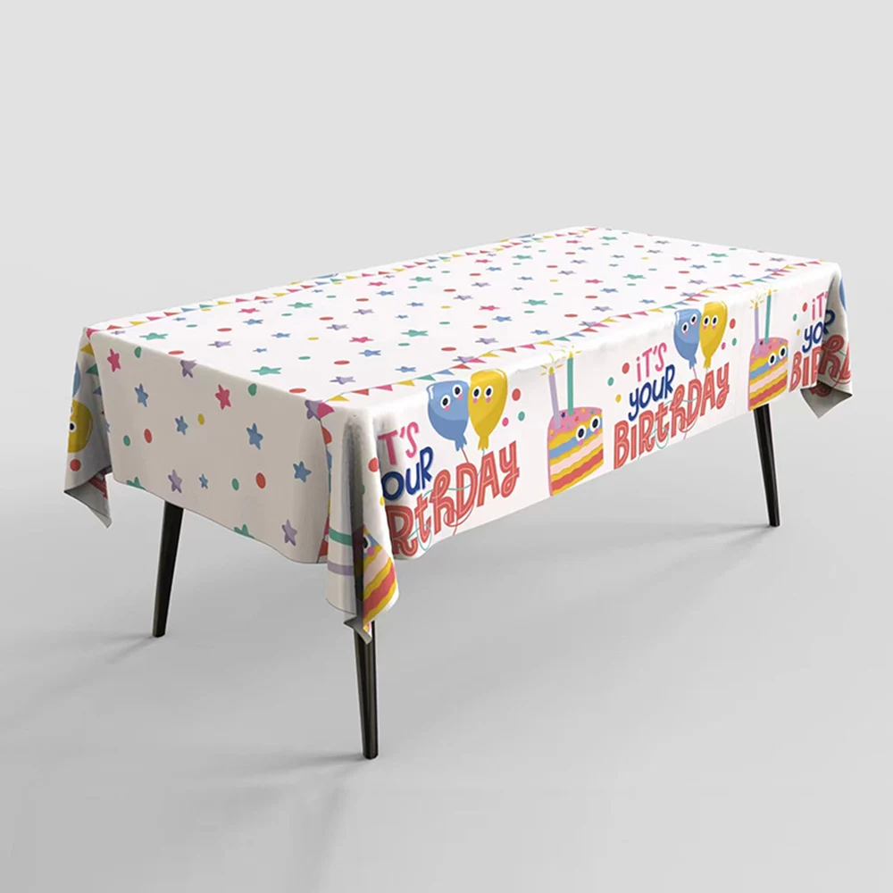 

Одноразовые мультяшные водонепроницаемые скатерти