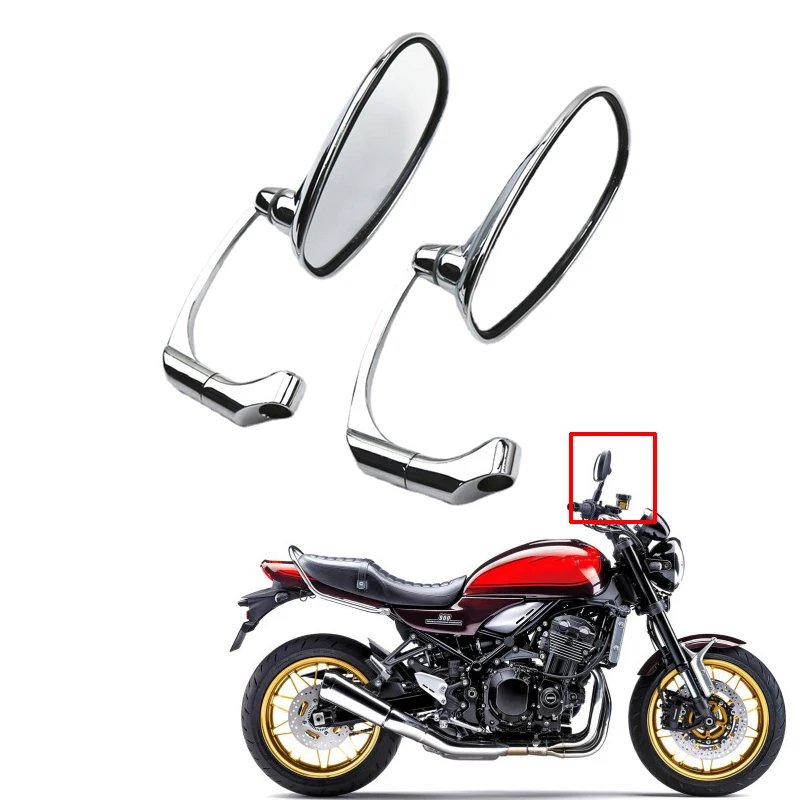 

Motor Parts M10 M8 Oval Rearview Mirror For Honda Kawasaki Suzuki Street Chopper Cruiser Motorcycle Side Mirrors & Accessories