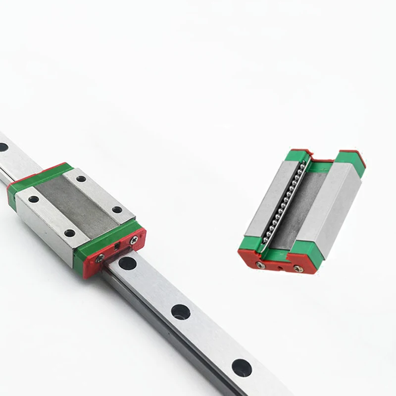 Миниатюрная линейная направляющая MGN9 MGN12 MGN15 MGN7 2 шт. MGN + 4 каретки 400 500 550 600 мм ЧПУ