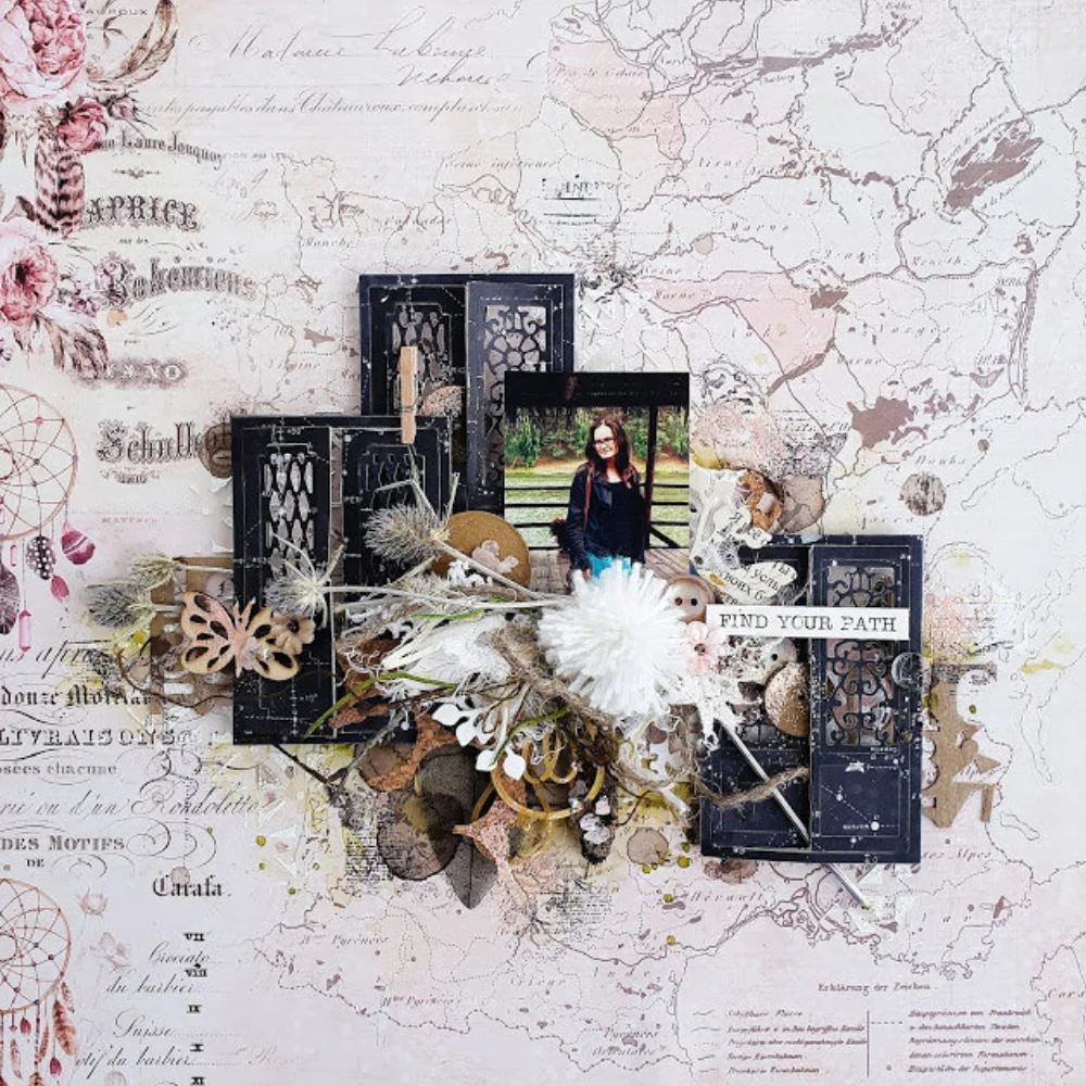 KeepArts металлические штампы с русской DIY Скрапбукинг фотоальбом декоративное