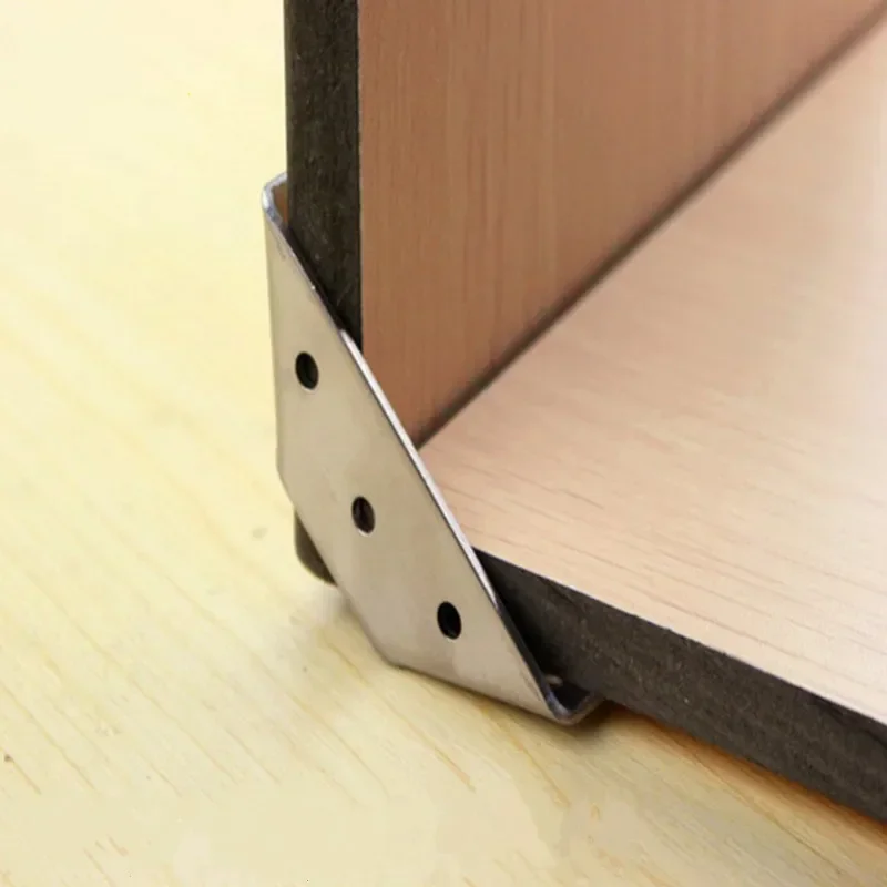 4 шт. угловые кронштейны для мебели из нержавеющей стали