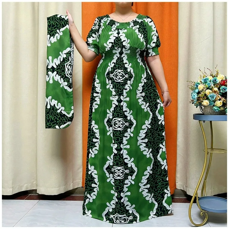 

Latest Hot Sale African Dresses for Women Muslim Abaya Dubai Turkey Muslim Fashion Hijab Cotta Dress American Islam Clothing