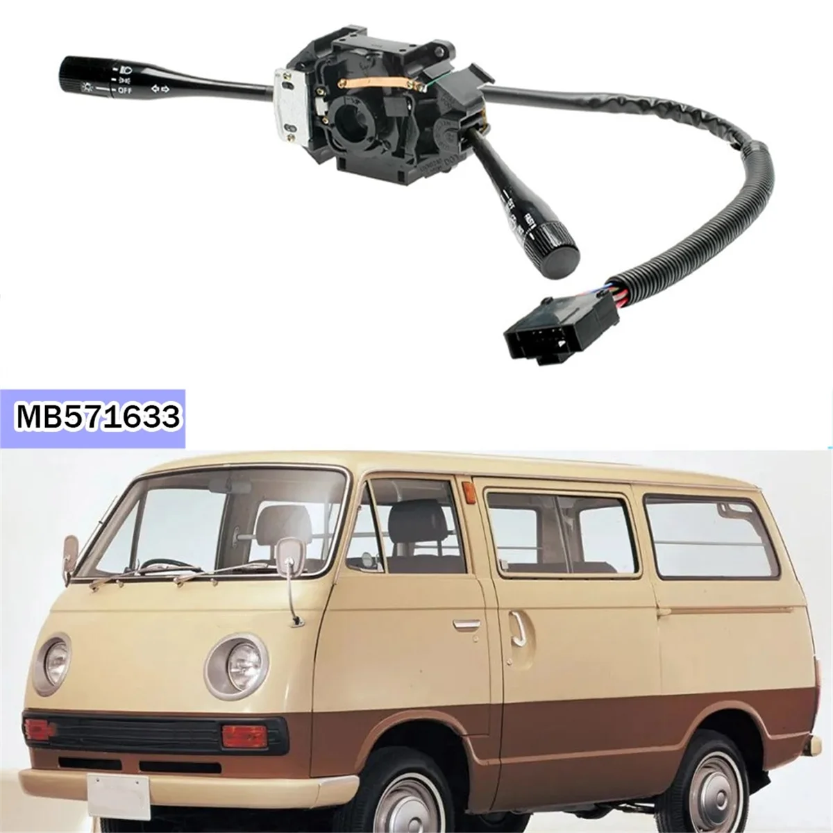 TSS57713(LHD) MB571633 Turn Signal Switch Headlight for MITSUBISHI L300 DELICA III 1986-1994