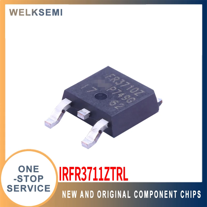 

Транзистор с полевым эффектом IRFR3711ZTRL DPAK (MOSFET), новый оригинальный подлинный универсальный заказ