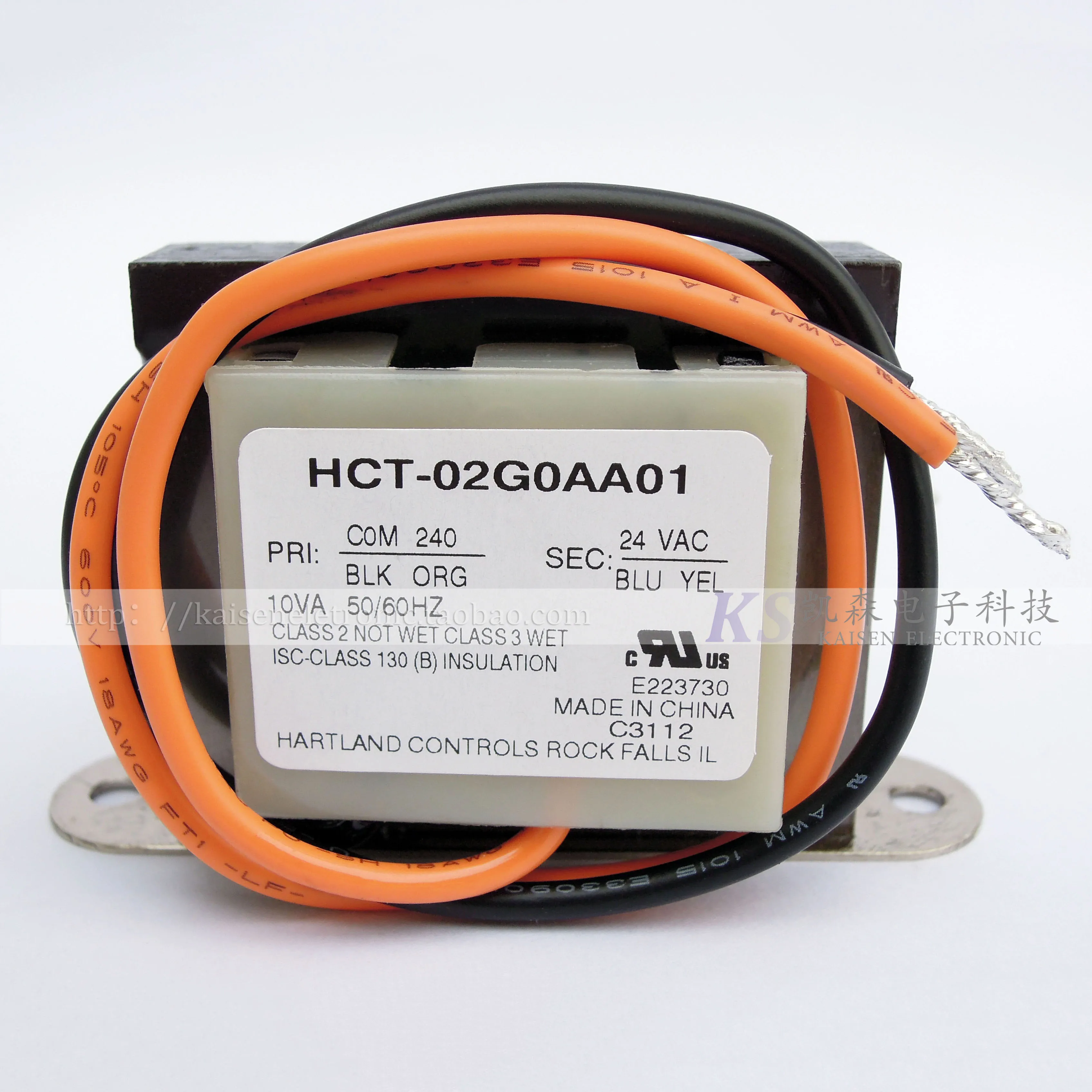 10 ВА 240 В до 24 В 5060 Гц HCT-02G0 изолированный трансформатор UL Hartland Controls (art.: 3920cd5d41c0e) - 3920cd5d41c0e