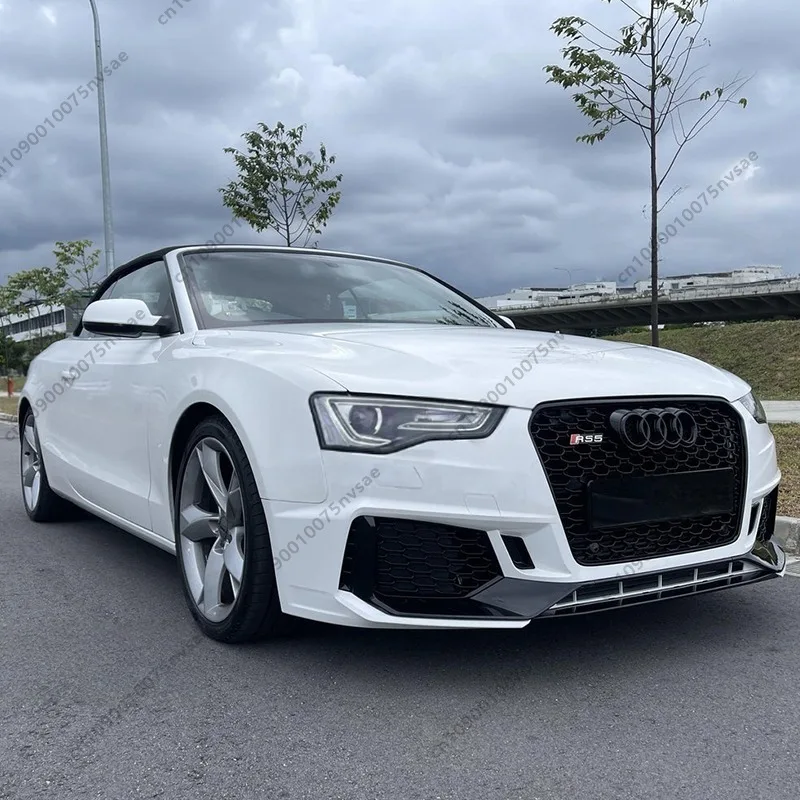 Фото Для Audi A5 S5 RS5 B8.5 2012-2016: Защитная крышка фары, передняя правая/левая, стеклянная линза фары, колпак фары, корпус фары №2