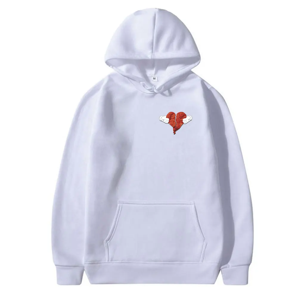 Толстовка Kanye West в стиле хип-хоп для мужчин и женщин винтажный свитшот с длинным