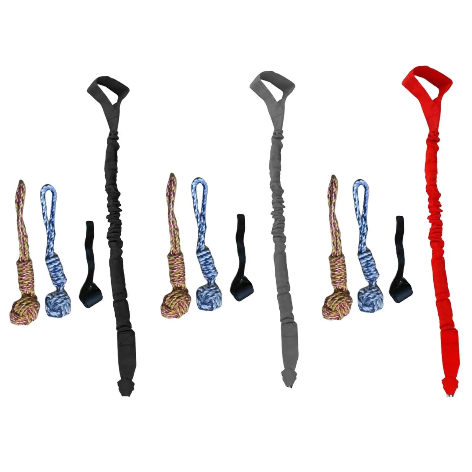 

Dog Outdoor Bungee Hanging Toy Tug Toy Teething Chew Toy Tug of War Toy