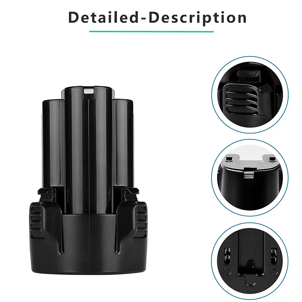 BL1013 Литиевая батарея Makita BL1014 10 8 В 2000 мАч макс. 12 TD090DW 194551 -4 TD090D LCT203W LCT204 194550 -6 DF030D
