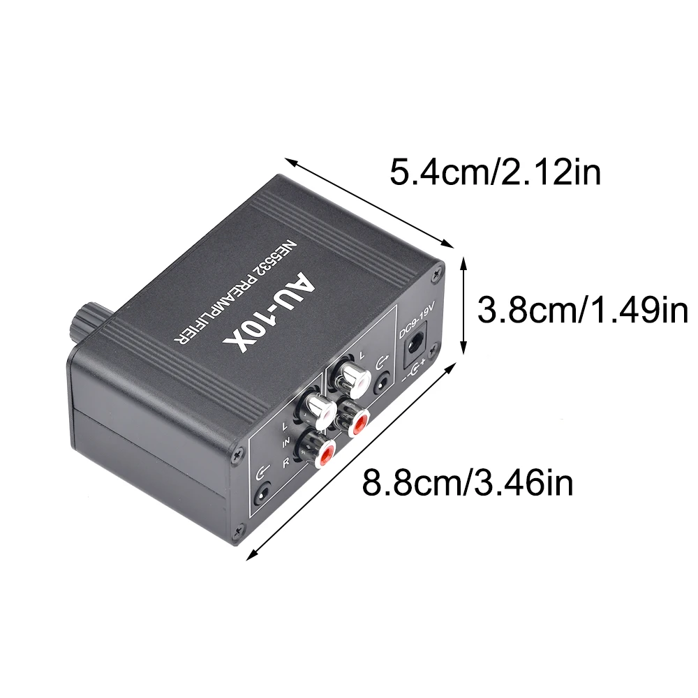 Предусилитель предварительного усилителя музыкального аудиосигнала MIX-10 NE5532