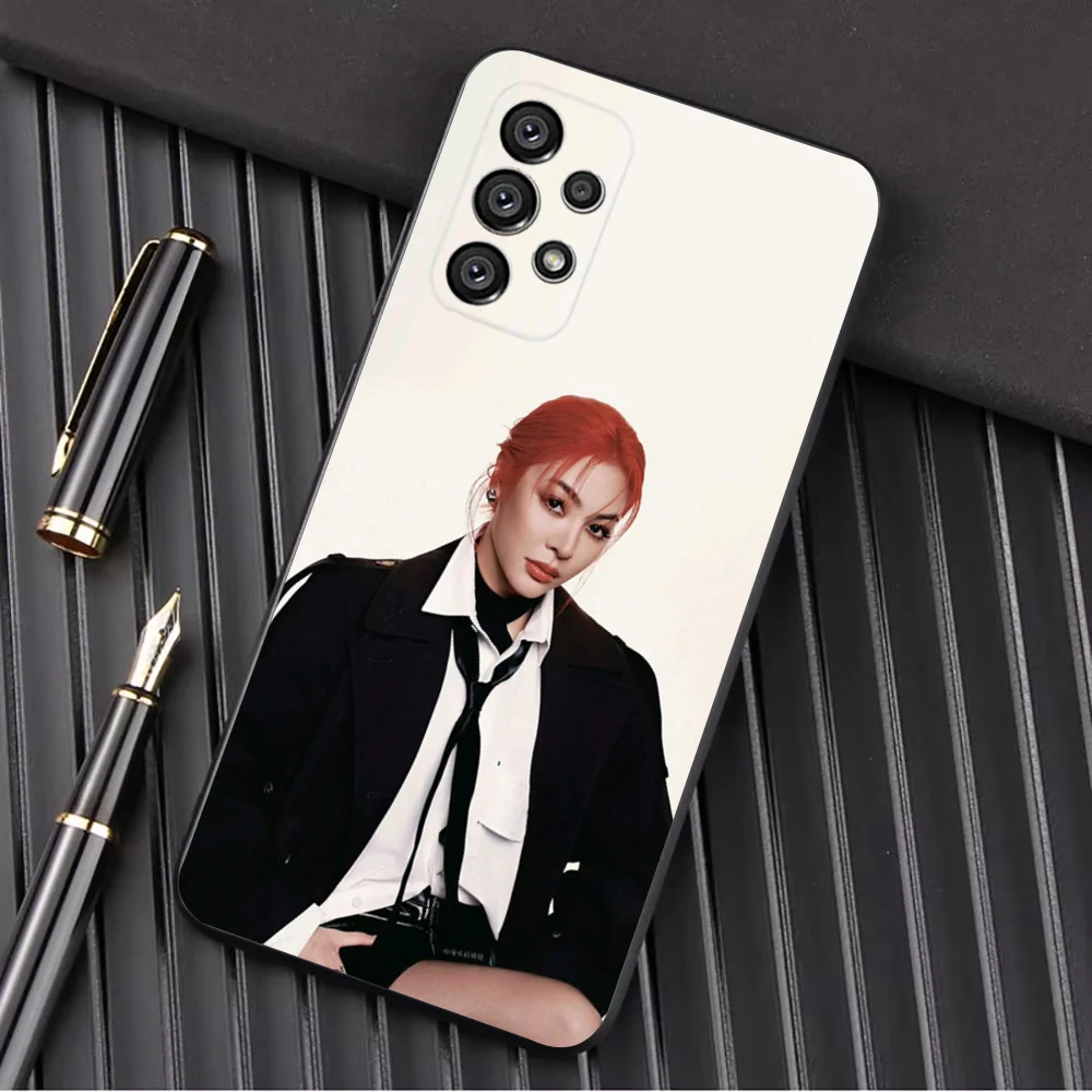 Peraya Malisorn Faye Phone Case For Samsung Galaxy A13 A21s A22 A31 A32 A52 A53 A71 A80 A91 Soft Black Shell
