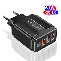 usb charger fast charging pd type c charger qc 3 0 for iphone xiaomi 11 12 pro max universal travel adapter mobile phone charger