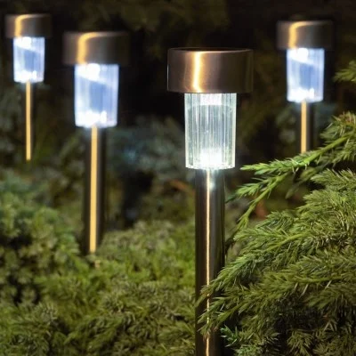 

Solar Solar powered garden lamp 10 Lu Set with Metal body