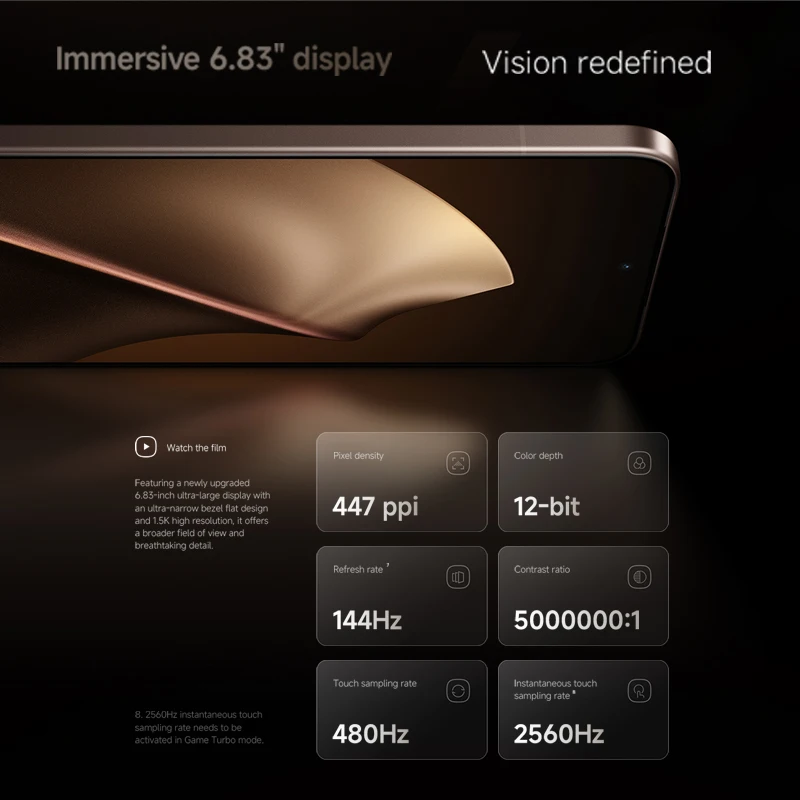 Фото Мировая премьера Xiaomi 15T Pro 5G Смартфон 50MP Leica Camera MTK Размер 9400+ 90 Вт HyperCharge 5500 мАч 6,83 дюйма Глобальная версия №3