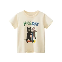 2 10y boys t shirt cartoon monkey baby t shirts short sleeves children clothing cotton kids clothes tee tops
