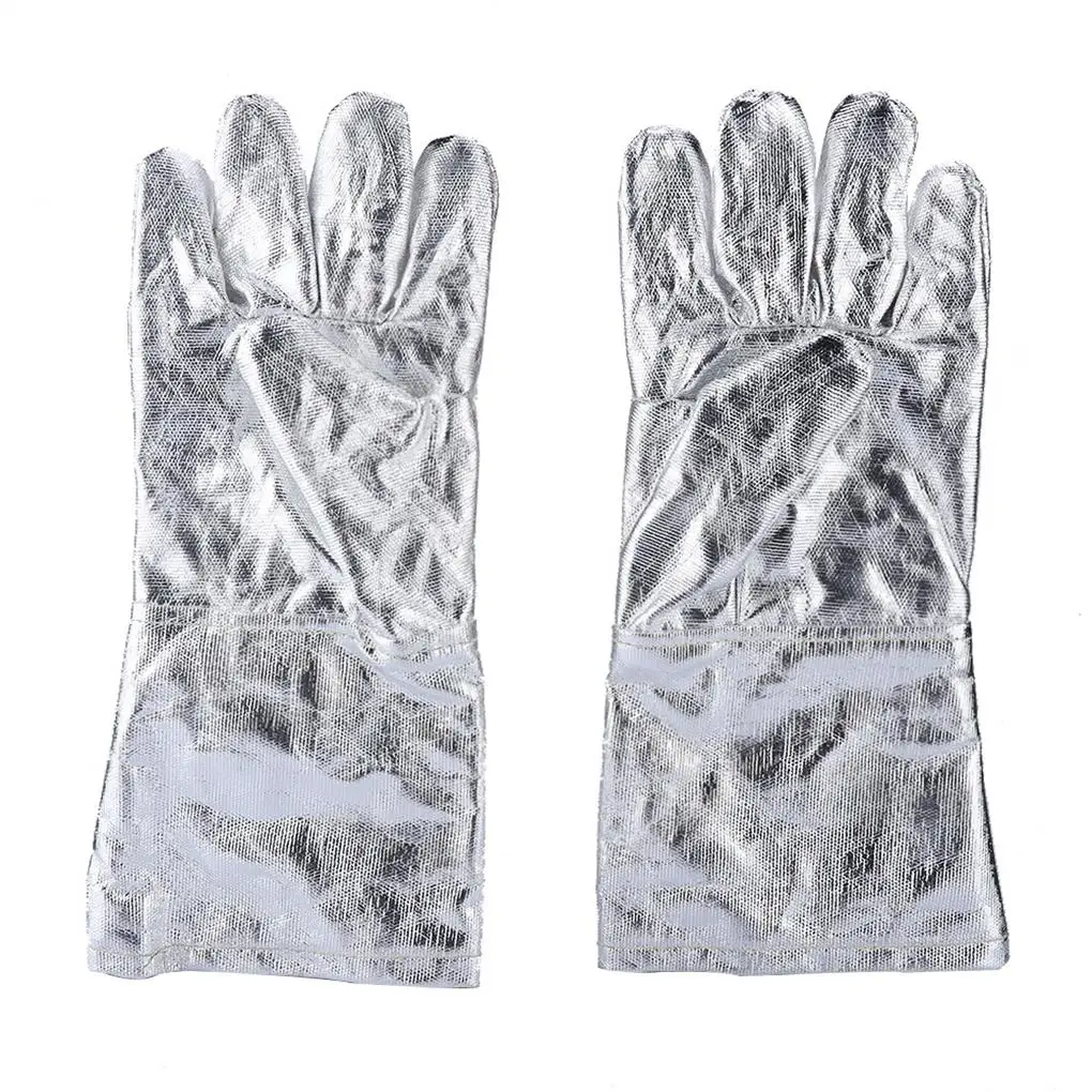 

Aluminum Foil Welding Gloves Accessories Professional Hands Cover Anti-scald Hand Protector Workers Welder Glove