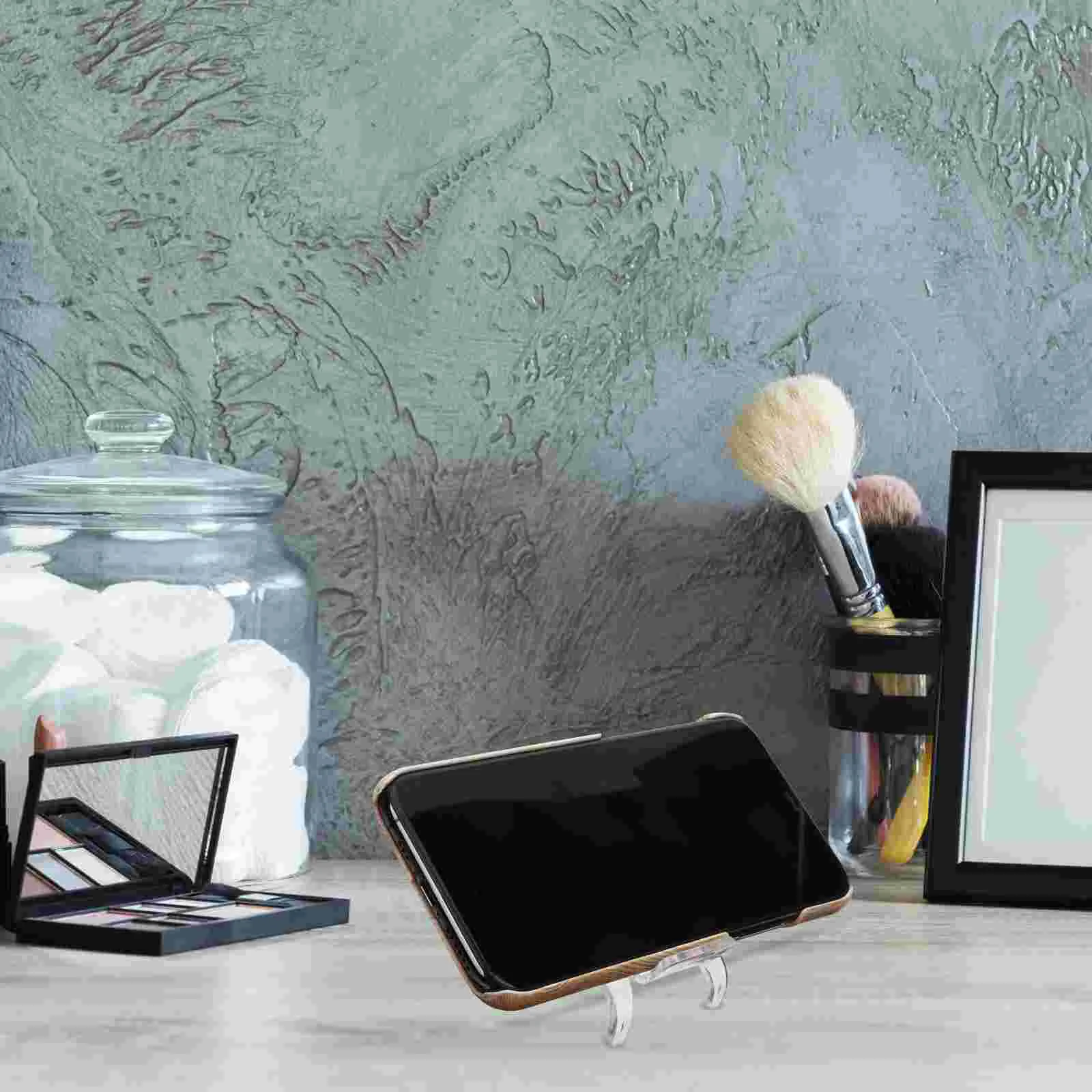 

10pcs Clear Display Stand Minerals Gemstones Display Holder Specimens Support Base