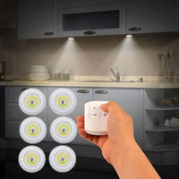 under cabinet light led kitchen wall lamp bright remote control dimmable wardrobe night lamp home bedroom closet kitchen light