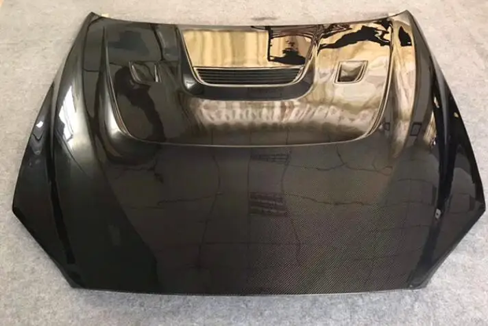 Стильный чехол FD из натурального углеродного волокна для переднего капота