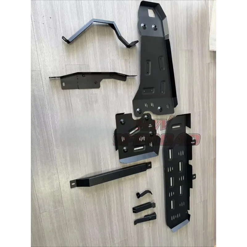 Фото Усиленная стальная защита двигателя (картера) для BAW T01 Beijing BJ212 2024 2025 2026, брызговик под двигатель №3