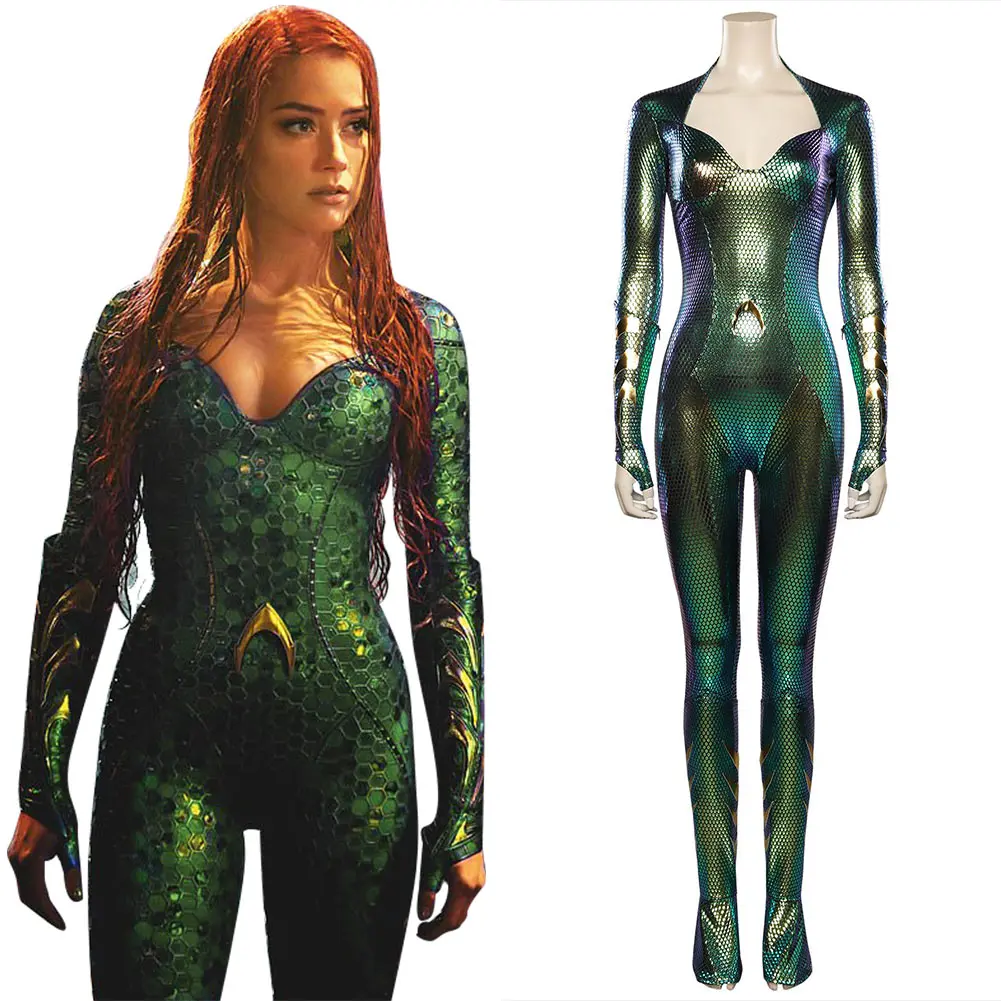 

Aquaman and the Lost Kingdom Mera Cosplay Costume Outfits Halloween Carnival Suit