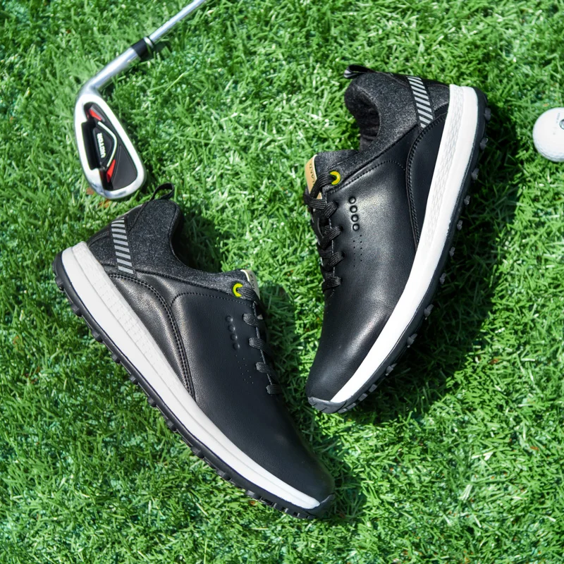 2023 Waterproof Men Golf Shoes Professional Light Golfer Footwear Outdoor Walking Golfing Man Sport Shoes New Male Golf Sneakers