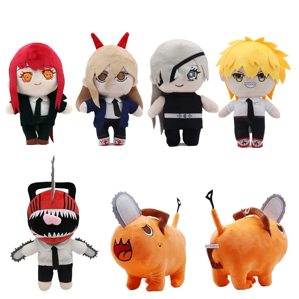 

Anime Chainsaw Man Pochita Makima PP Cotton Plush Doll Toys For Gift