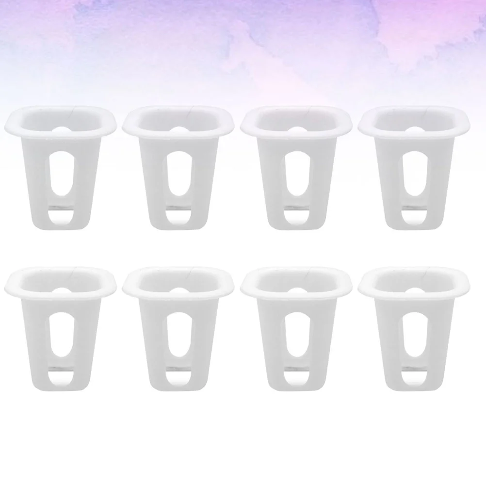 

50 Pcs Vegtable Soilless Culture Pots Slotted Bucket Mesh Net Cups Hydroponic Nursery Pots Hydroponic Baskets
