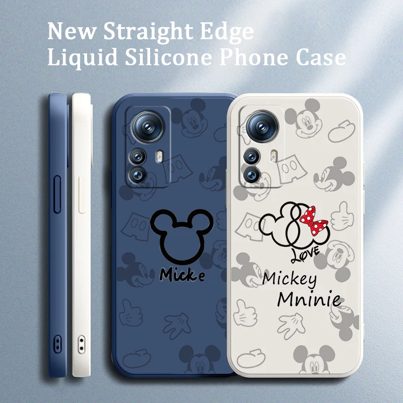 

Disney Mickey Minnie Comics Liquid Rope Funda Phone Case For Xiaomi Mi 12T 12S 12 12X 11i 11T 11 10 10S 10T Pro Lite Ultra 5G
