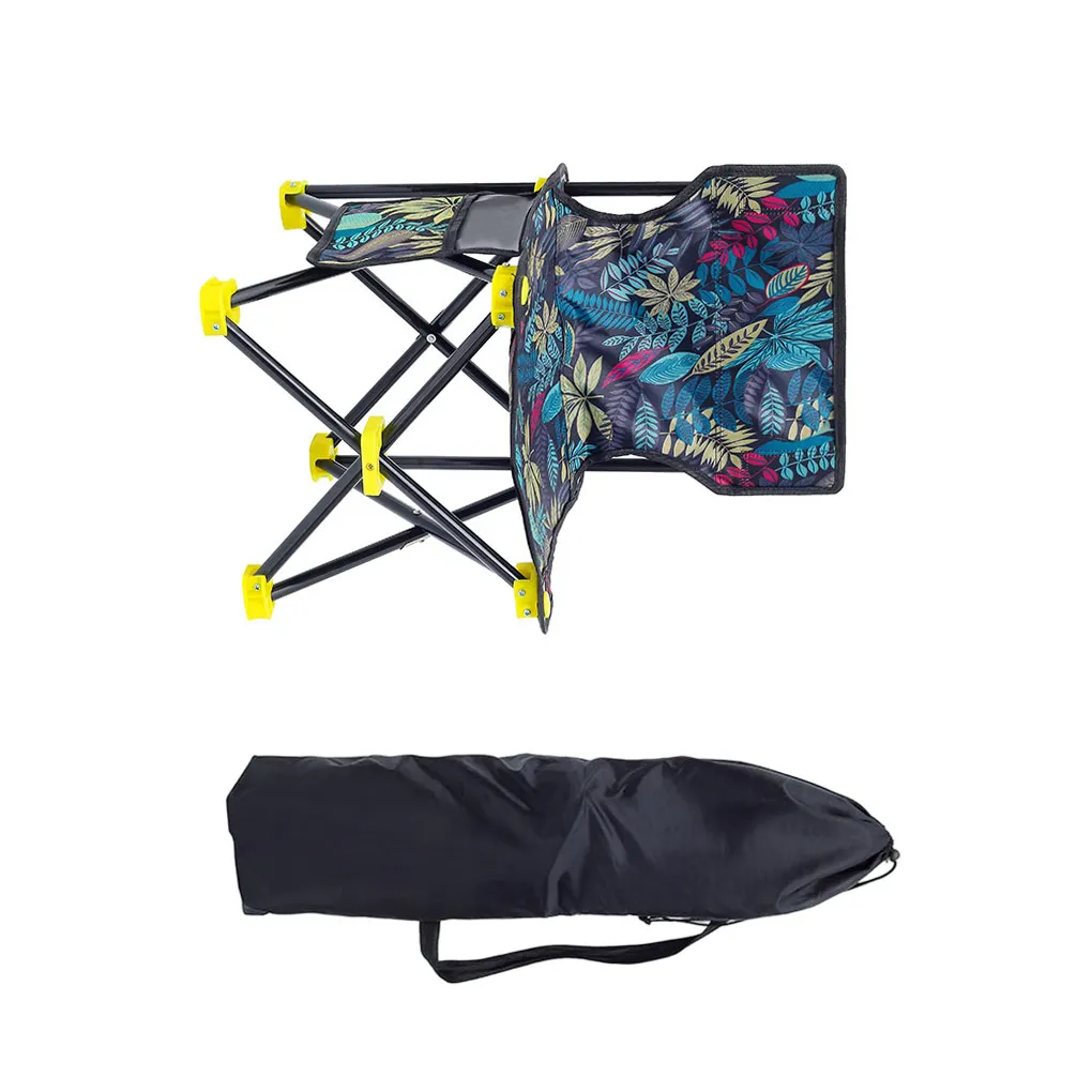 

Folding Camping Chair Waterproof Portable Fishing Chairs Sketching Travel Chair Patio Picnic Stool Camping Stools