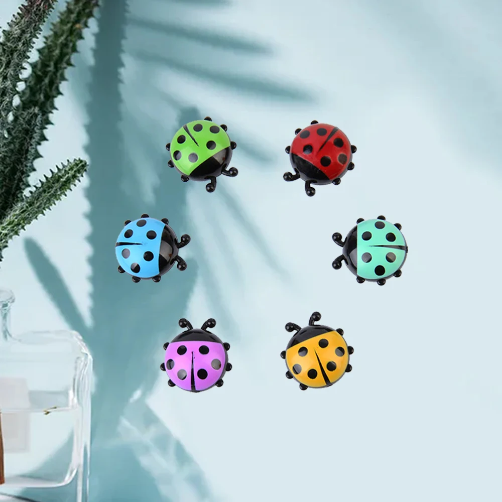 6 шт. креативная фотонаклейка божья коровка |