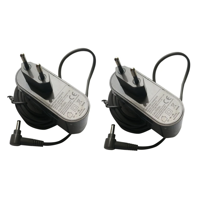 

2X Suitable For Dyson Dyson V10 Vacuum Cleaner Charger 30.45V-1.1A Vacuum Cleaner Power Adapter-EU Plug