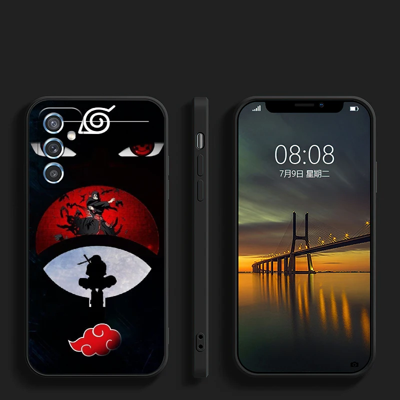 

Naruto Cloud Pattern Bandai Anime For Xiaomi Mi 11 Lite Phone Case Back Coque Funda Carcasa Black Soft