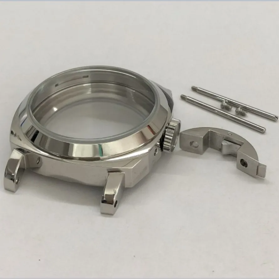 

44mm High Quality 316L Stainless Steel Watch Cases Fit ETA 6497/6498 ST3600/3621 Mechanical Hand Wind Movement Assembly Parts 86