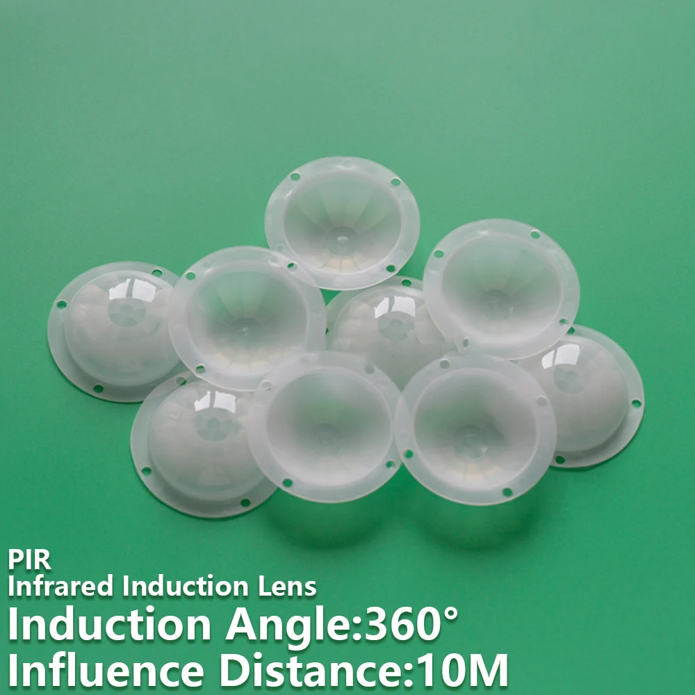 

Fresnel lens Infrared induction 360° induction angle 10M distance PIR lens high sensitivity Infrared sensing of human body