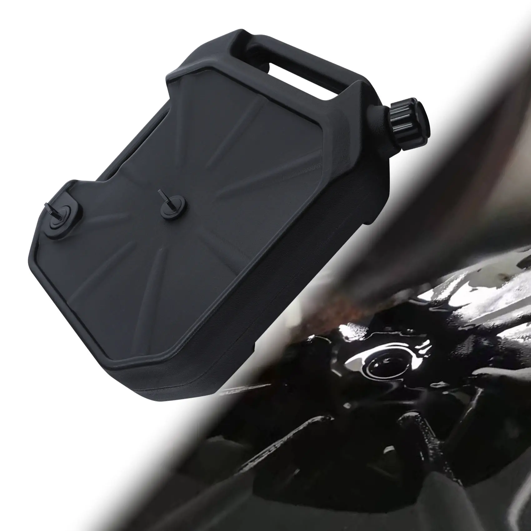 Drain Pan Change Storage Container For Harley Softail Dyna Kawasaki Yamaha Honda Rebel 500