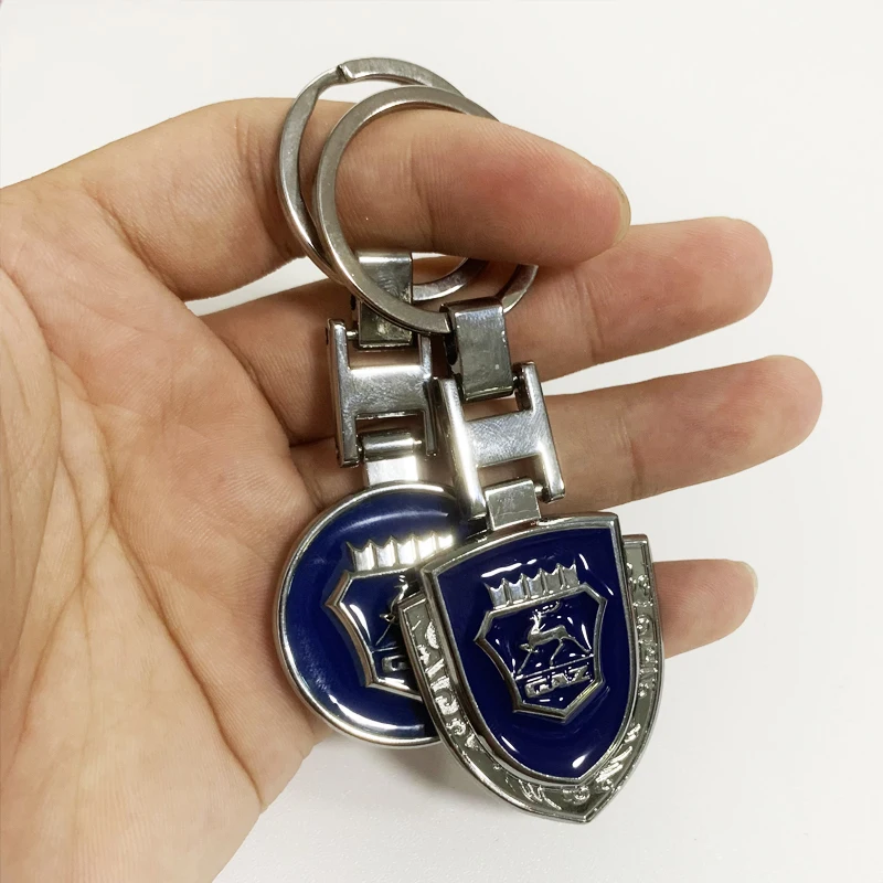 

Car Keychain Metal Decoration Keyfob Emblem For Gaz R134a 24 66 69 21 R32 R410a R22 Motorcycle Auto Accessories