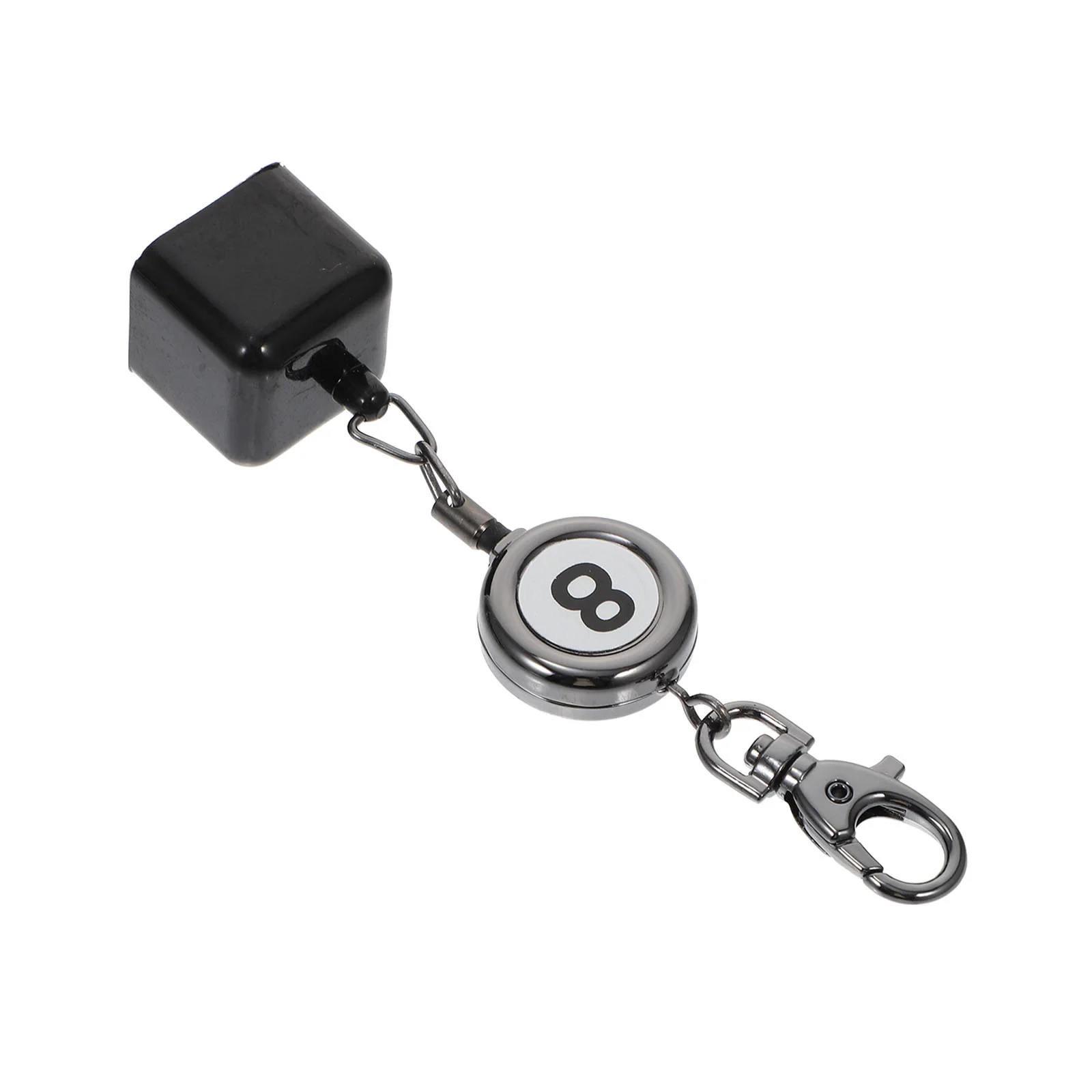 

Professional Pool Cue Chalk Holder Chalk Protective Cover for Billiard (Black)